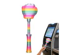 Magic Card Wand, Retractable Payment Stick, 3D Printed Tap to Pay Design, Compact Material with Lightweight Build, Fantasy Style Wallet Accessory, Shopping Use for Quick Checkout