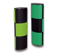 magic Case Glasses Case Logic Medium Long Bicolor with Colour Change schwarz-hellgrün/schwarz-dunkelgrün