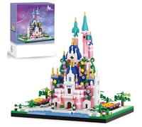 Magic Castle Building Blocks Set, 1227 PCS Mini Blocks Magic Castle Building Kits, Micro Architectural Bricks Model Toys, Collectible Architecture Decoration Gifts for Kids and Adults