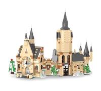 Magic Castle Building Blocks Set, 1231 PCS Micro Magic Castle Building Kits, Mini Architectural Model Toys, Collectible Architecture Decor Gifts for Kids and Adults