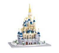 Magic Castle Building Blocks Set, 4775 PCS Mini Blocks Snow Castle Bricks Model, Micro Creative Architecture Building Toys Collectible, Gifts for Kids and Adults
