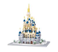 Magic Castle Building Blocks Set, 4775 PCS Mini Blocks Snow Castle Building Kits, Micro Architecture Bricks Model Toys Collectible, Gifts for Kids and Adults