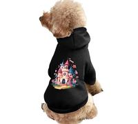 Magic Castle Cute Dog Hoodie Sweatshirts Pet Clothes Coat Puppy Cat Custume for Halloween Party