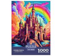 Magic Castle Jigsaw Puzzles Puzzle for Adults Kids. 1000 Pieces Great Gifts Challenge Toy Educational Games Home Decoration for Adults& Kids Age 14 Years Up 38x26cm/1000pcs