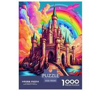 Magic Castle Jigsaw Puzzles Puzzles for Adults Kids. 1000 Pieces Whimsical Challenge Toy Educational Game Home Decoration for Adults& Kids Age 14 Years Up 70x50cm/1000pcs