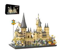Magic Castle Micro Building Blocks Set, 2743PCS Architecture Castle Model Toys, Constructions Mini Building Bricks Kit, Idea Gifts for Wizarding World Fans & Adults