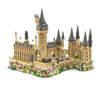 Magic Castle Micro Building Blocks Set, 2929PCS Architecture Castle Model Toys, Constructions Mini Building Bricks Kit, Idea Gifts for Wizarding World Fans & Adults