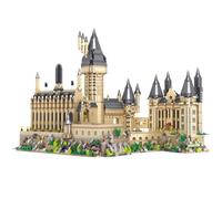 Magic Castle Mini Building Blocks Set, 6300+ Pieces Creative Movie Castle Construction Model Toy, Collectible Architectural Building Micro Bricks Kit, Gifts Decor for Magic World Fans & Adults