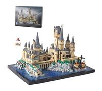 Magic Castle Mini Building Blocks Set, Creative Movie Castle Construction Model Toy, Collectible Architectural Micro Building Bricks Kit, Gifts Decor for Magic World Fans & Adults