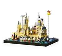 Magic Castle Mini Building Set, Medieval Castle Micro Houses Construction Building Toys, Magic World Architectural Model, Office Home Decor, Xmas Birthday Gifts for Adults and Kids, 2724 PCS
