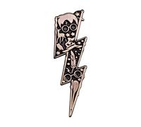 Magic Castle Moon Ghost Cartoon Enamel Brooch for Hoodie and Backpack, Normal, Non-precious metal