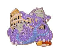 Magic Castle Moon Ghost Cartoon Enamel Brooch for Hoodie and Backpack, Normal, Non-precious metal