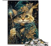 Magic Cat 1000 Piece Jigsaw Puzzles for Adults, Challenging Game for Is Ideal As A Gift for The Whole Family (50x75cm)