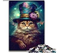 Magic Cat 2000 Piece Jigsaw Puzzles for Adults Gifts, Toys Educational Games Stress Relieving Wishlist with Santa Claus (70x100cm)