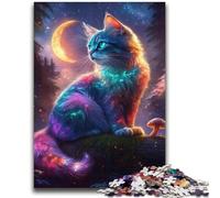 Magic Cat JigsawPuzzle 2000 Pieces for Adults,Challenging Game And Family Play for Is Ideal As A Gift for The Whole Family (70X100cm)