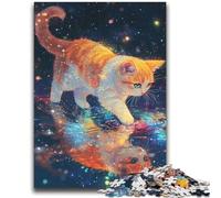 Magic Cat Jigsaws Puzzles 2000 Pieces for Teenagers Gifts,Stress Reliever Difficult Challenge Enhance Love between Couples (70X100cm)