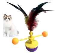 Magic Cat Play Balls Interactive Teaser Toy for Cats, Kitten Catnip Ball | Chew Training Tools, Tails and Chewing Cat Toy Balls, Entertaining Tools