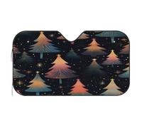 Magic Christmas Tree Car Windscreen Sun Shade Front Window Sunshade Visor M