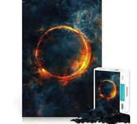 Magic Circle Jigsaw 1000 Pieces for Teenagers Brain Exercise Clean Joint Home Activity Night Fun (38x52cm)