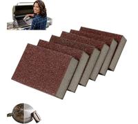 Magic Cleaning Sponge - Nano Carborundum Heavy Duty Scrubber for Pots, Pans, BBQ Rust, Scratch-Free Kitchen Sponge for Tough Messes (6ps)