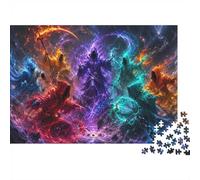 Magic Cloak Energy Jigsaw Puzzle, 1000 Pcs Indoor Adult Game | 70x50cm Cardboard, Brain Workout, Tight Puzzle Fit, Art Admirers, Stress Reduction