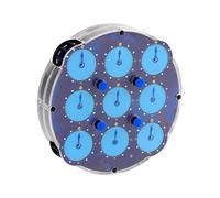Magic Clock Speed Cube Clock, Speed Cube Toys Clock Puzzle Double Side - Developmental Exquisite Speed Clock Puzzle For Christmas Easter Children's Day Birthday