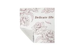 Magic Cloth Makeup Bag Multi Functional Lazy Makeup Bag with Hundred Stickers Portable Travel Magic Cloth Folding Durable Self Adhesive Storage(Color 1)