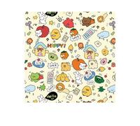 Magic Cloth Makeup Bag Portable Self-Adhesive Makeup Bag | Lay-Flat Design | Hands-Free & Travel-Friendly | for Desk & On-The-Go(Color 2,35 x 35cm)