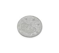 Magic Coin Prop - Single Metal Crown Token for Tricks, Games, and Sleight Practice - Stage Illusion Accessory
