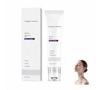 Magic Collagen Fullerene Neck Cream with 5 Roller Applicator,2026 New Tighten & Lift Neck Cream,Fullerene,Collagen Peptides and Niacinamide,for Crepey Skin,Wrinkles and Tightening for Skin Types 50ML
