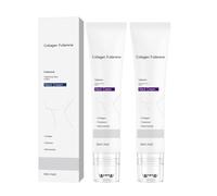 Magic Collagen Fullerene Tightening Moisturizing Neck Cream, Elastic and Tender Neck Skincare Cream with Collagen Peptides, Deep Hydrating, Smooths Fine Lines & Wrinkles, Improves Skin Elasticity