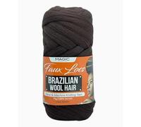 Magic Collection Brazilian Faux Locs Wool Hair 70 g / Dark Brown