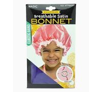 Magic Collection Childrens Breathable Satin Bonnet 4779AST Assorted