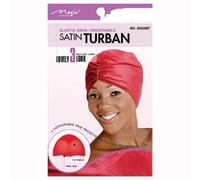 Magic Collection Elastic Back Satin Turban 2023AST
