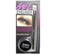 Magic Collection Gel Eyeliner 12 Hour Long Lasting Romantic Brown 4 g