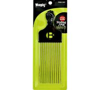 Magic Collection - No. 2407 Long Metal Untangling and Styling Afro Pik Comb