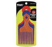 Magic Collection Plastic Styling Pik Comb 2470AST 3 pcs