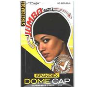 Magic Collection Spandex Dome Cap Jumbo size / Black