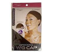 Magic Collection Stocking Wig Cap Ultra Thin 2225bro 2 pcs / 2225BRO