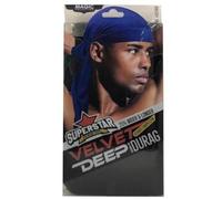 Magic Collection Superstar Velvet Deep Wave Durag Navy 4803NAV