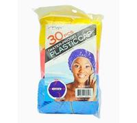 Magic Collection Water Proof Elastic Band Plastic Caps 1851ast 30 pcs / 18051AST