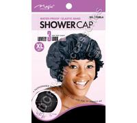 Magic Collection Water Proof Elastic Band Shower Cap XL 21 No 2160 by Magic Collection
