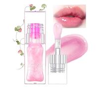Magic Color Changing Lip Oil Moisturizing Big Brush Color Changing Lip Gloss Transparent Lip Care,