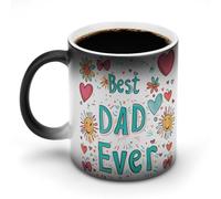 Magic Color-Changing Mug, Lead-Free Ceramic - Fade-Resistant Print, Anti-Tip Grip - Perfect for Home/Office/Café, Great Gift for Birthdays/Valentine’s Day