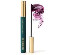 Magic Color Skinny Mascara With Silk Fibers, Natural Silk Fiber Lash Mascara Waterproof, 4D Silk Fiber Eyelash Mascara, Fall Winter Makeup Mascara, Long-Lasting (Straight-Purple)