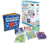 Magic Colour Changing Bath Book & Stickers - Numbers