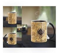Magic Colour Changing Mug Thermal Effect Ceramic Mug, Harry Potter Mug, Hot Water Sensitive Coffee Tea Mug, Unique Birthday Gift for Mum, Dad, Friends, Women, Men (B)