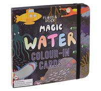 Magic Colour-In Activity Card Set - Deep Sea Floss & Rock Black One Size