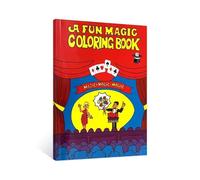Magic Colouring Book Trick - (Medium) Colour Changing Book for Magicians | Easy Magic Prop with Blank, Black & White, and Coloured Pages