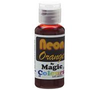 Magic Colours Neon Effect Sugarcraft Paste Orange 32 g